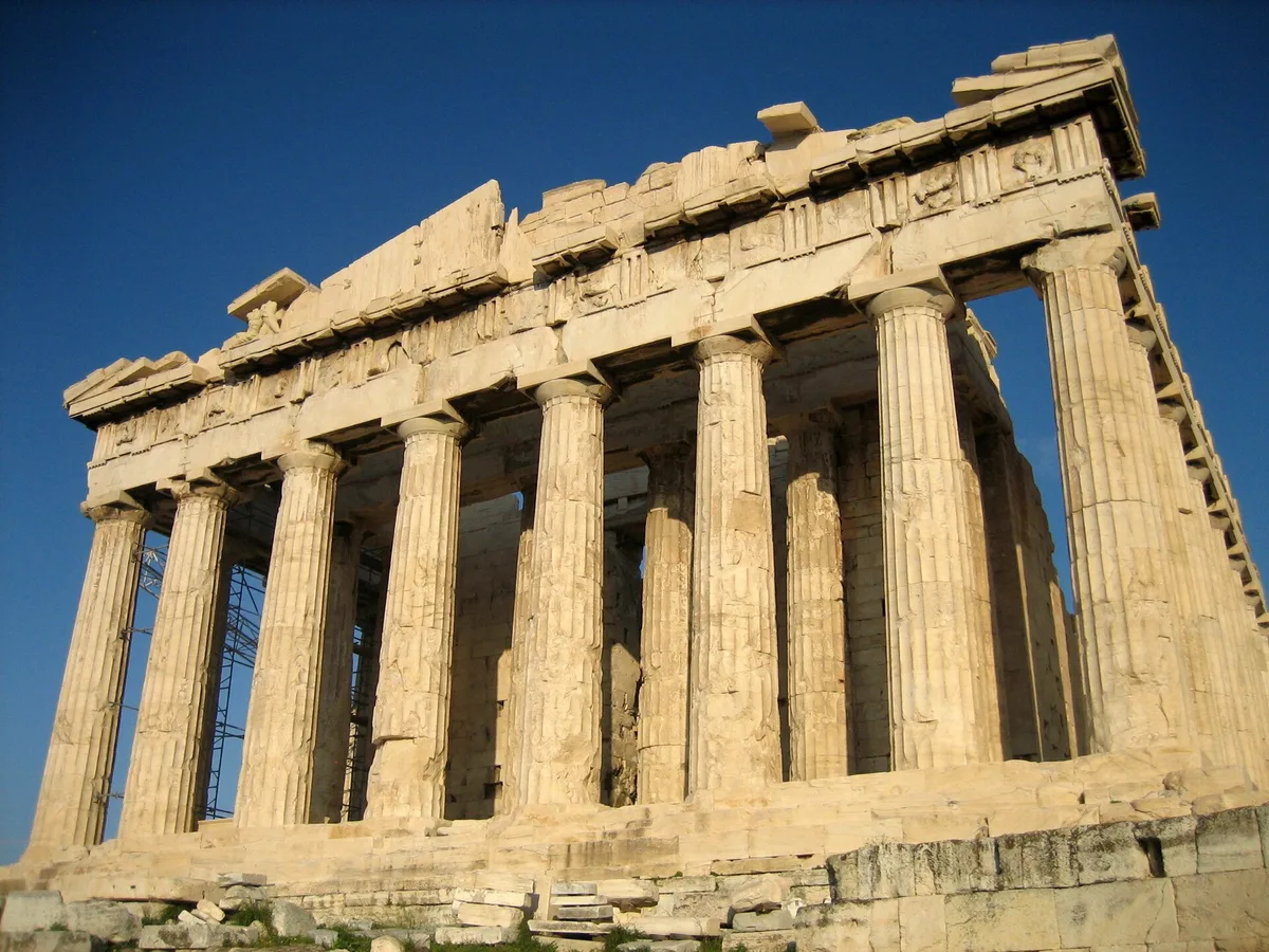 Critico can overlay a golden spiral on any painting — including paintings of buildings and photographs of architecture — to show where the major masses fall against the curve.